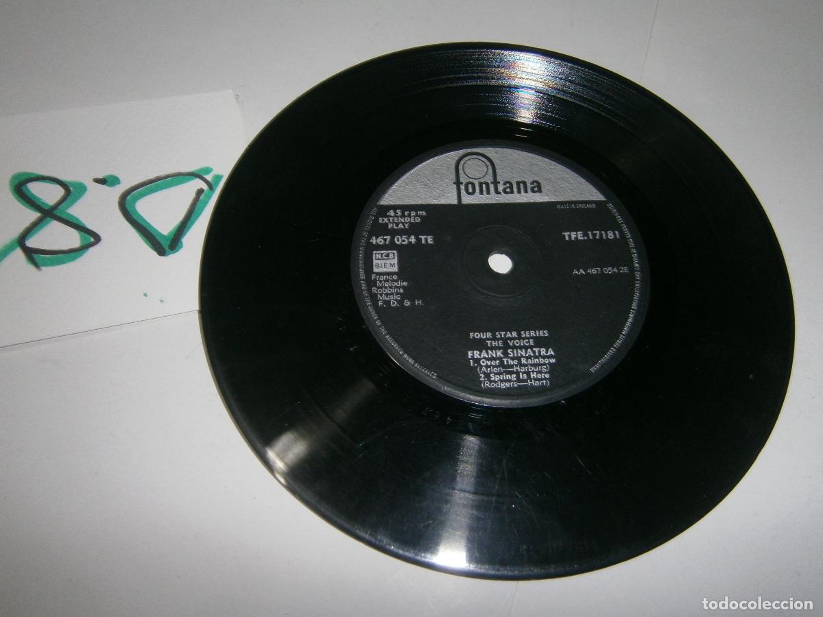 Discos de vinilo: ANTIGUO DISCO SINGLES VINILO - FRANK SINATRA - Foto 1