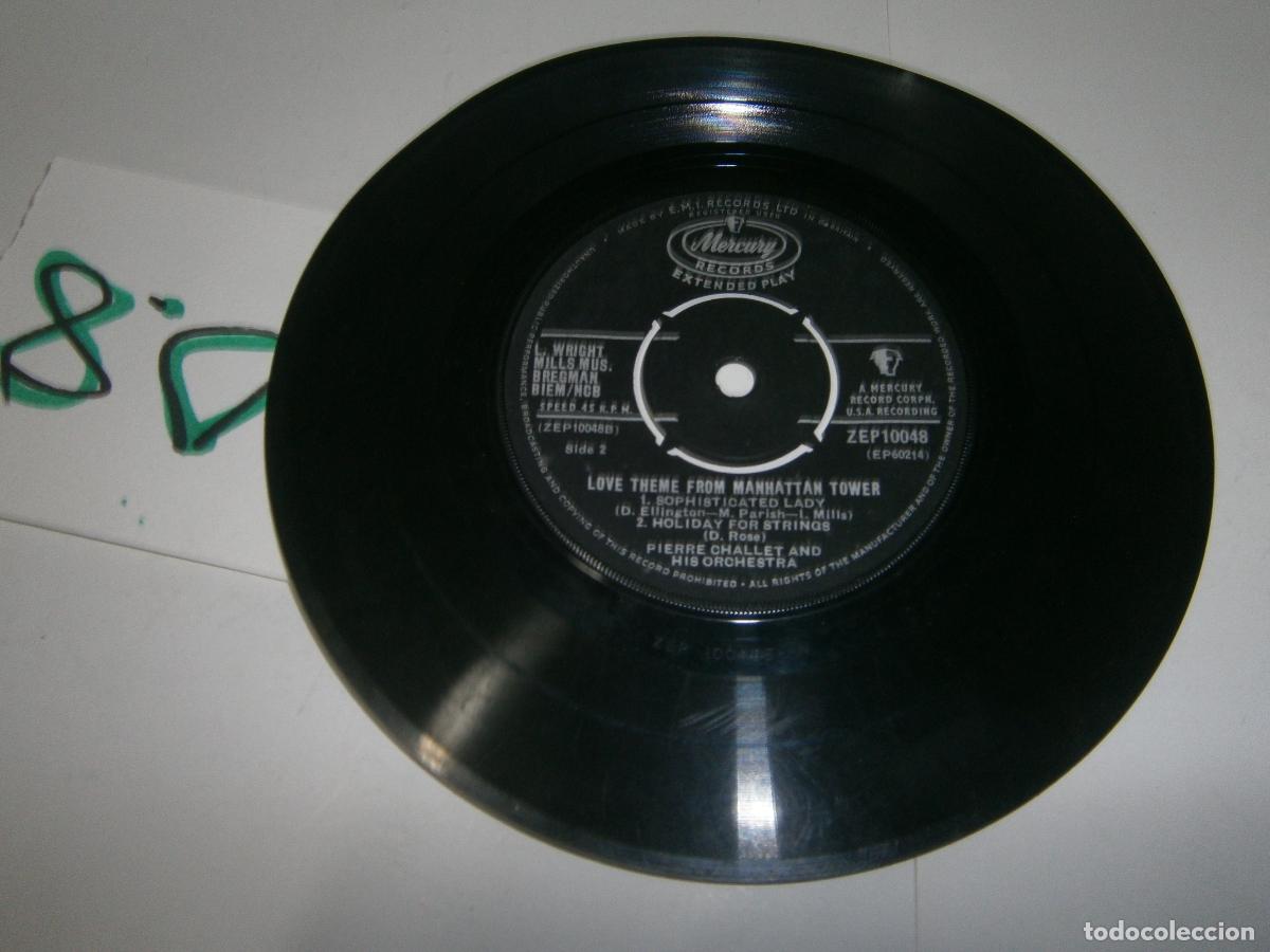Discos de vinilo: ANTIGUO DISCO SINGLES VINILO - PIERRE CHALLET - Foto 2