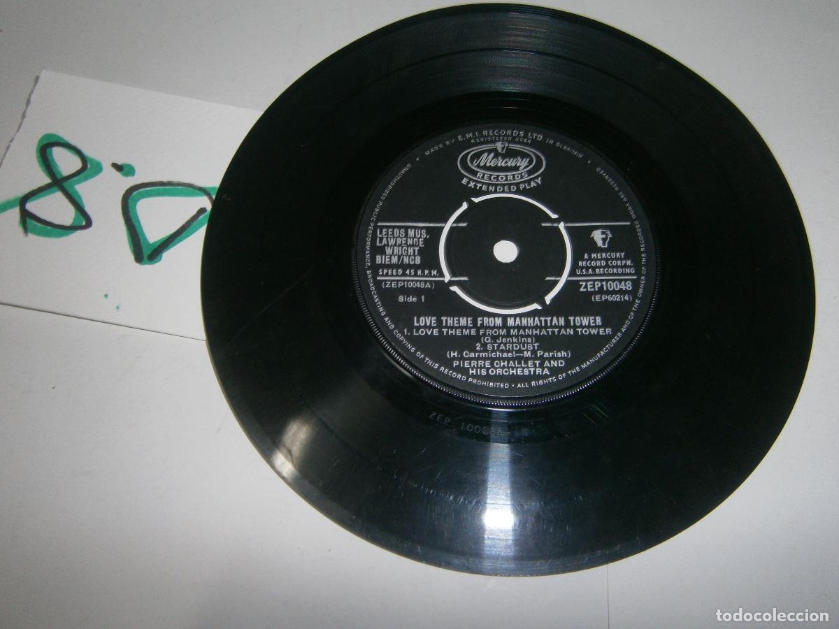 Discos de vinilo: ANTIGUO DISCO SINGLES VINILO - PIERRE CHALLET - Foto 1