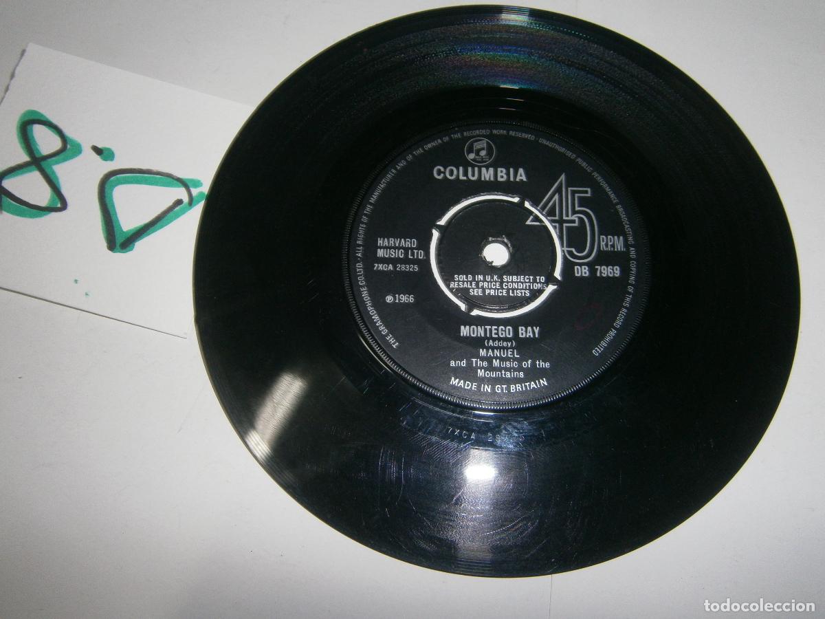 Discos de vinilo: ANTIGUO DISCO SINGLES VINILO - MANUEL - Foto 1