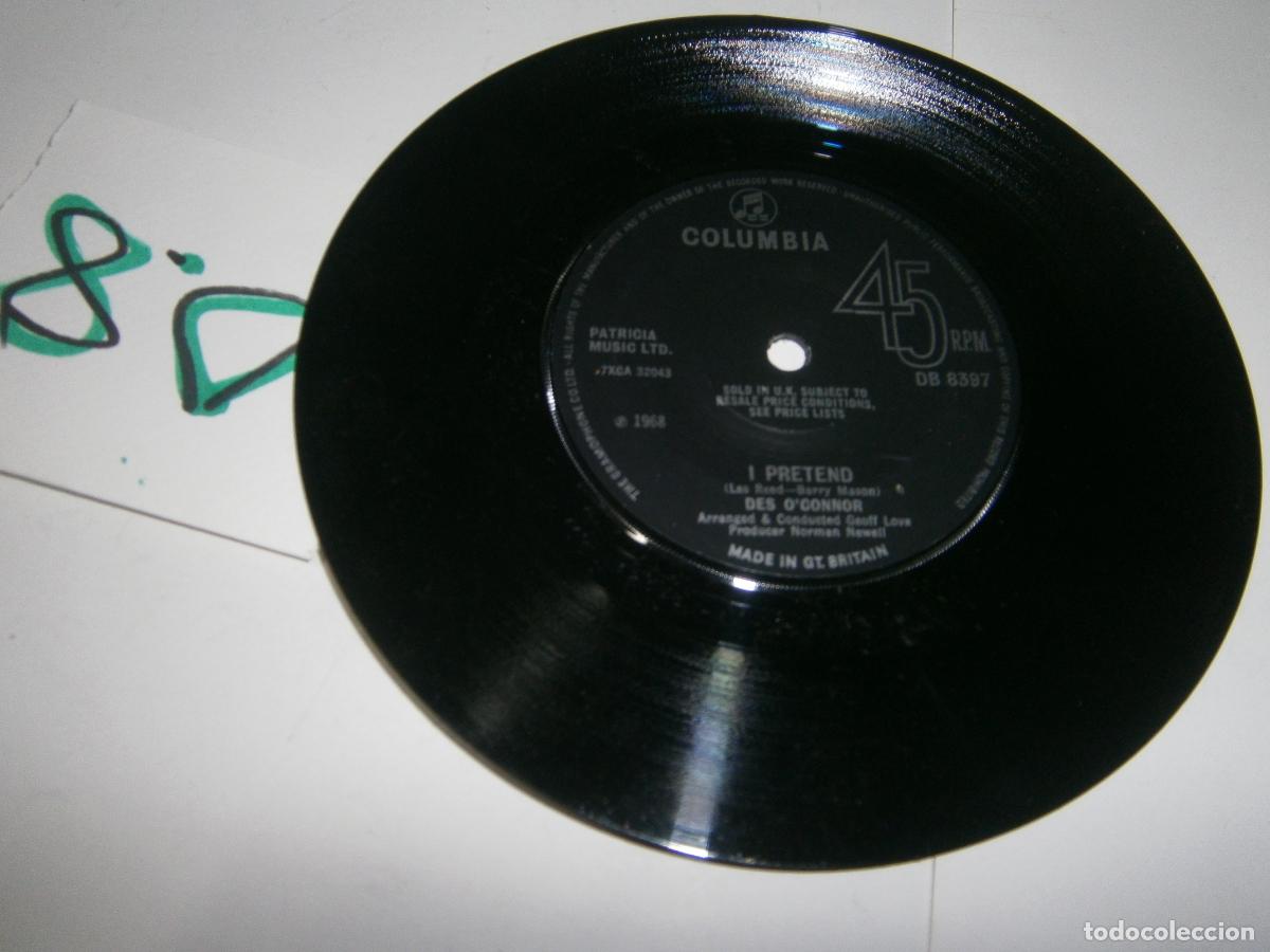 Discos de vinilo: ANTIGUO DISCO SINGLES VINILO - DES O&acute;CONNOR - Foto 1
