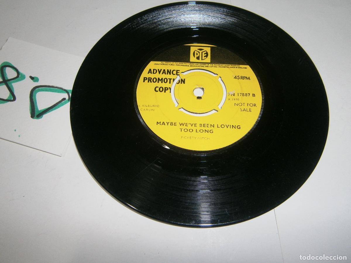 Discos de vinilo: ANTIGUO DISCO SINGLES VINILO - PICKETYWITCH - Foto 1