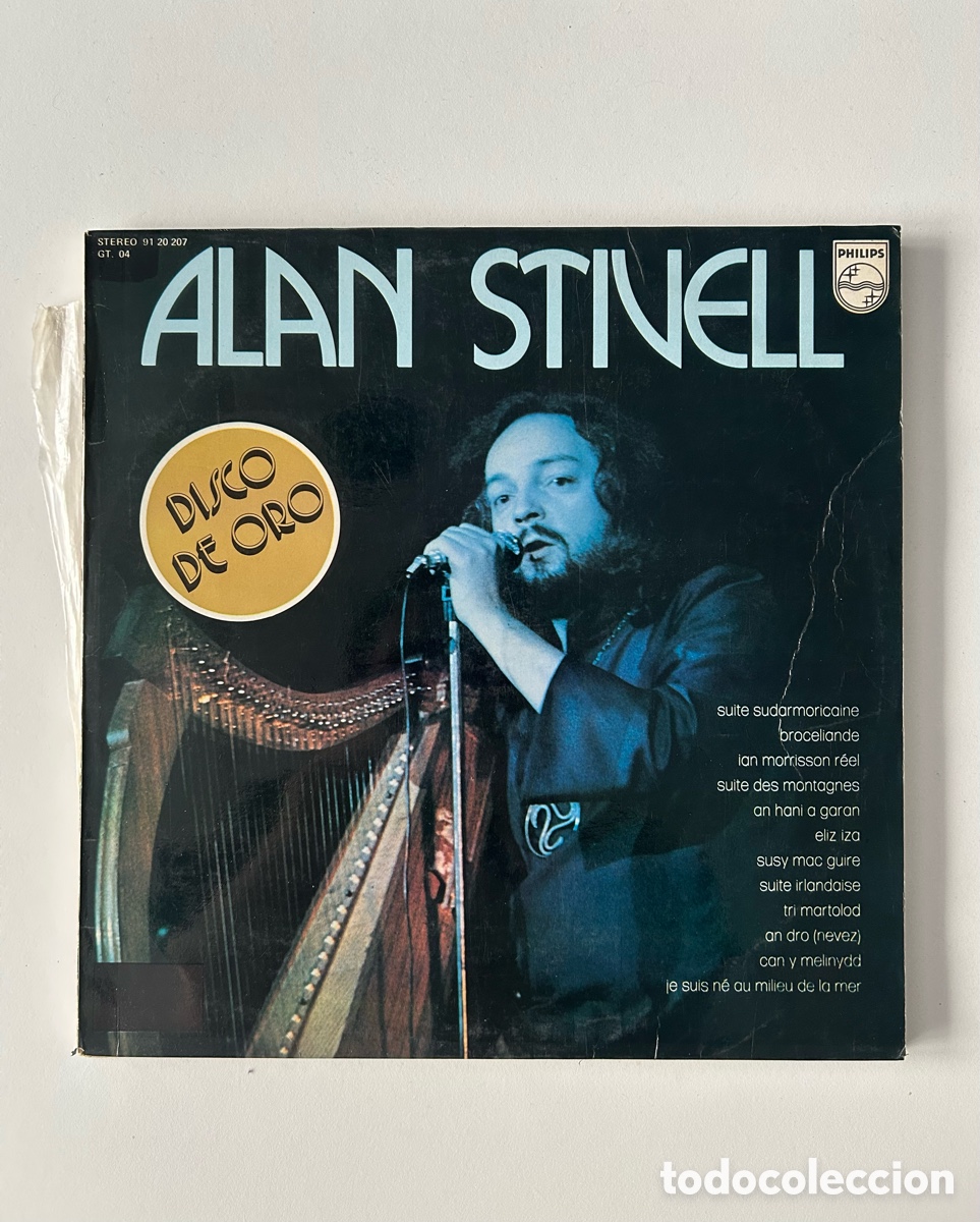 Discos de vinilo: Alan Stivell - Disco de oro - Foto 1