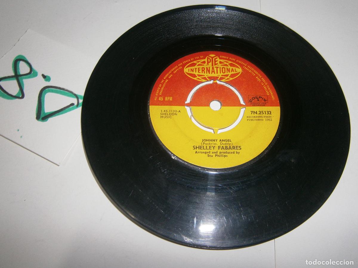 Discos de vinilo: ANTIGUO DISCO SINGLES VINILO - SHELLEY FABARES - Foto 2