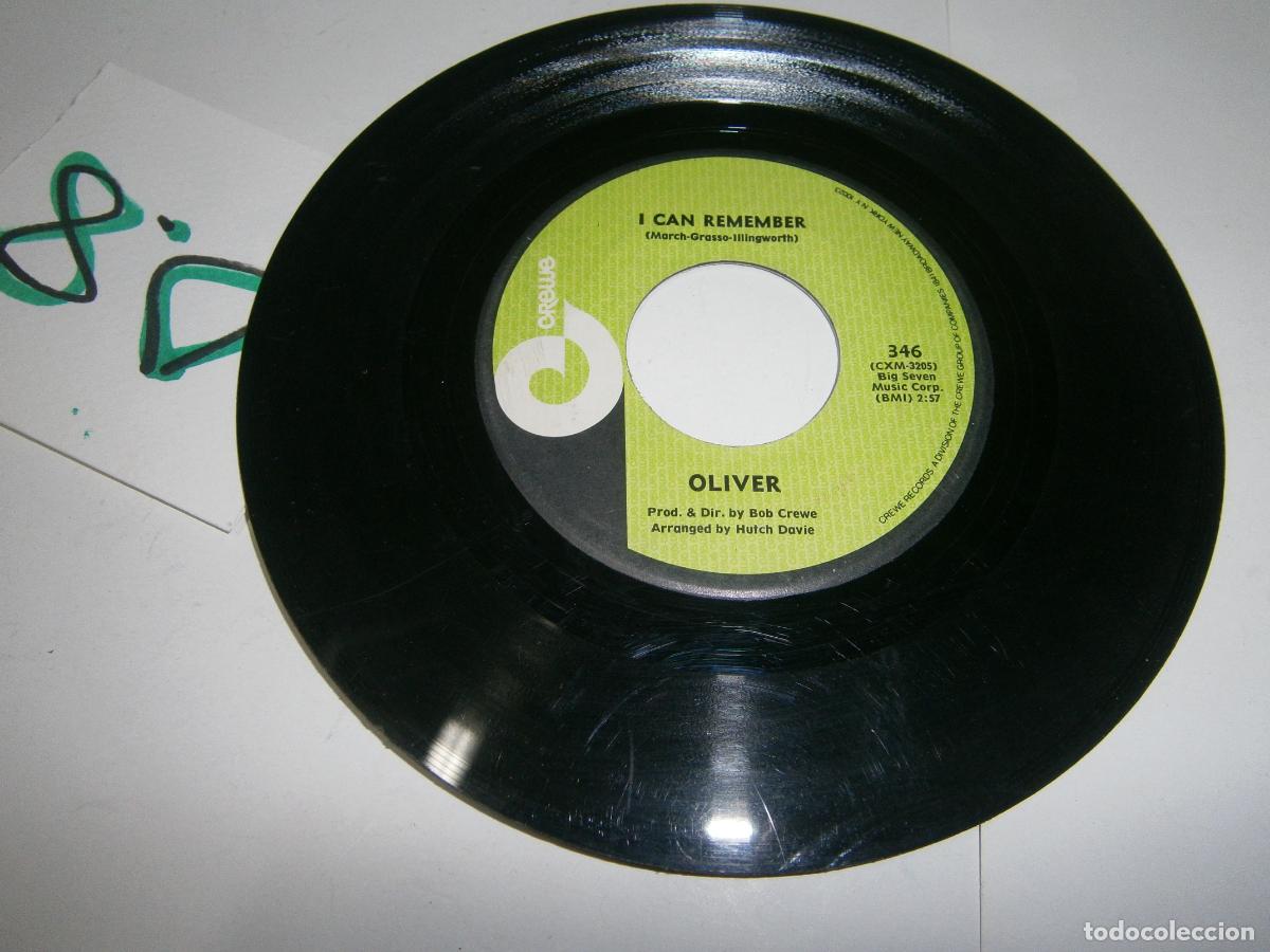 Discos de vinilo: ANTIGUO DISCO SINGLES VINILO - OLIVER - Foto 1