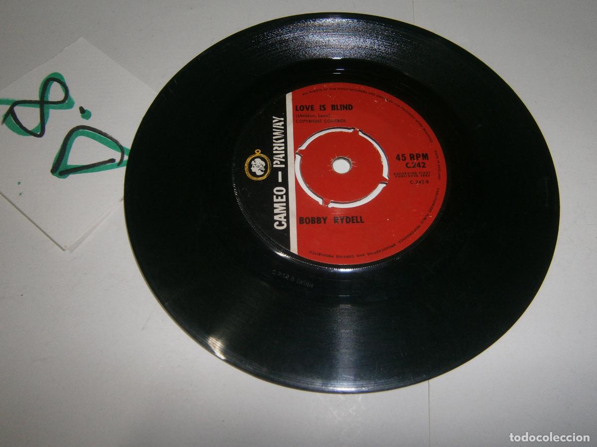 Discos de vinilo: ANTIGUO DISCO SINGLES VINILO - BOBBY RYDELL - Foto 1