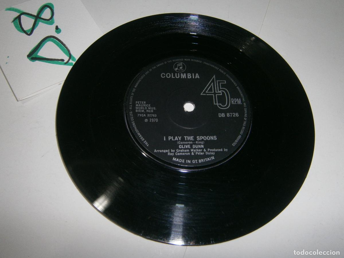 Discos de vinilo: ANTIGUO DISCO SINGLES VINILO - CLIVE DUNN - Foto 1