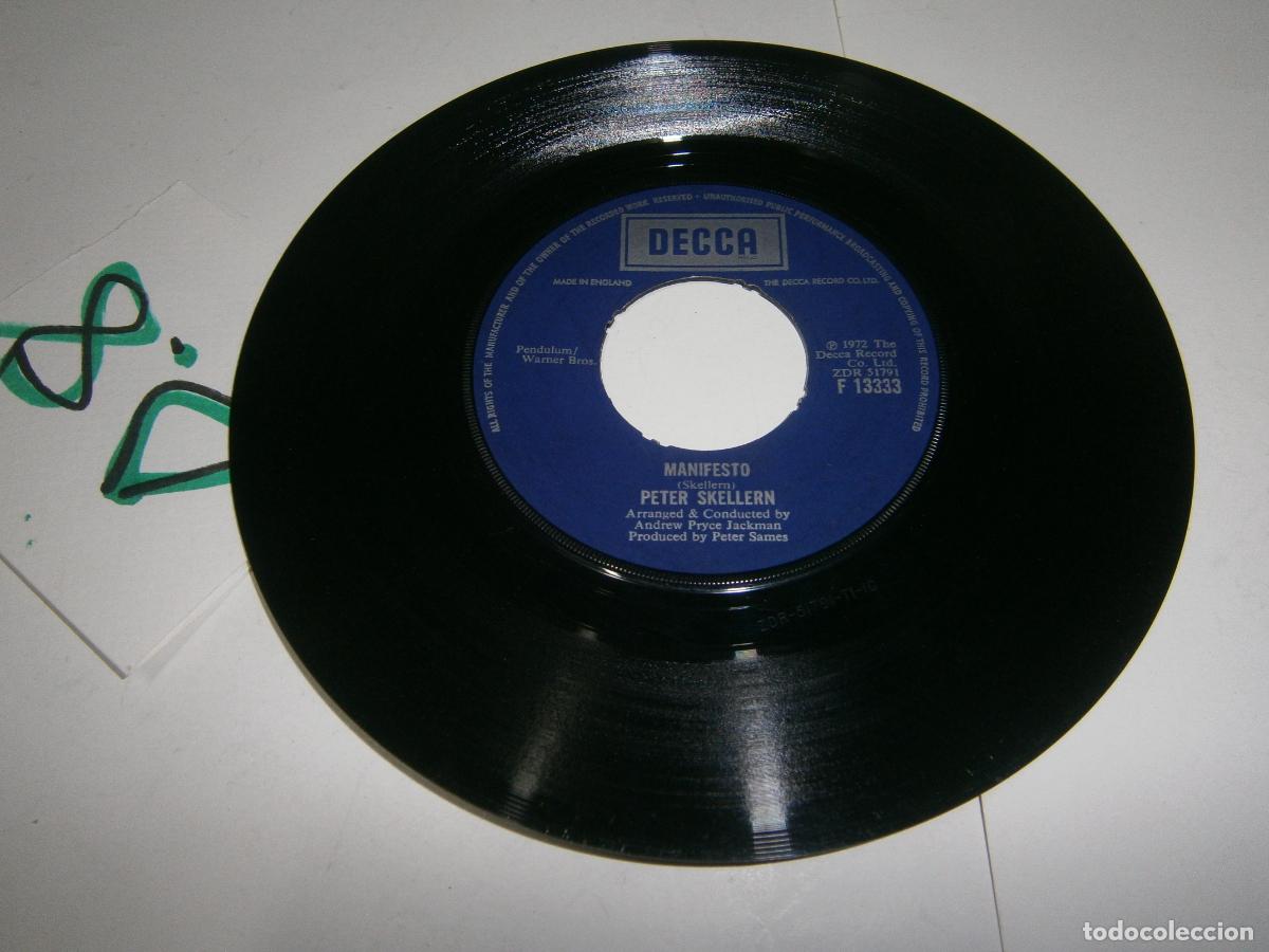 Discos de vinilo: ANTIGUO DISCO SINGLES VINILO - PETER SKELLERN - Foto 2