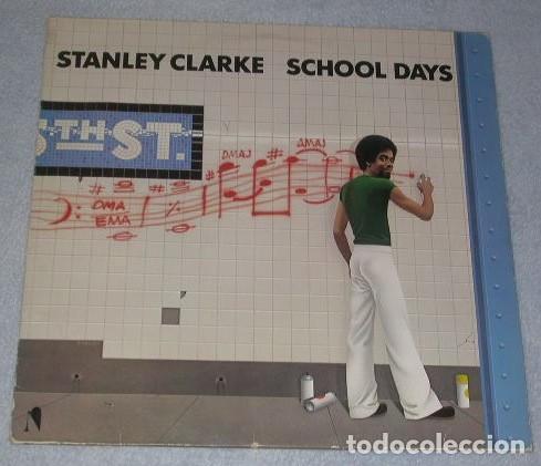Discos de vinilo: stanley clarke 33t school days EX EX - Foto 1