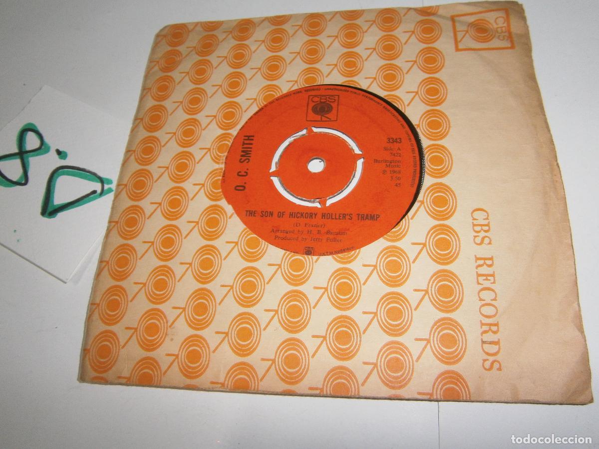 Discos de vinilo: ANTIGUO DISCO SINGLES VINILO - O.C. SMITH - Foto 2