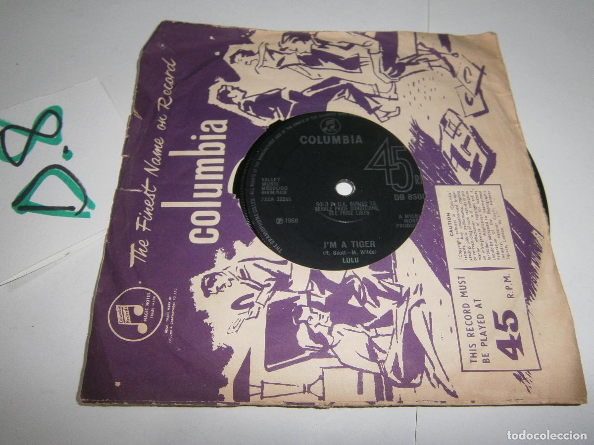 Discos de vinilo: ANTIGUO DISCO SINGLES VINILO - LULU - Foto 2