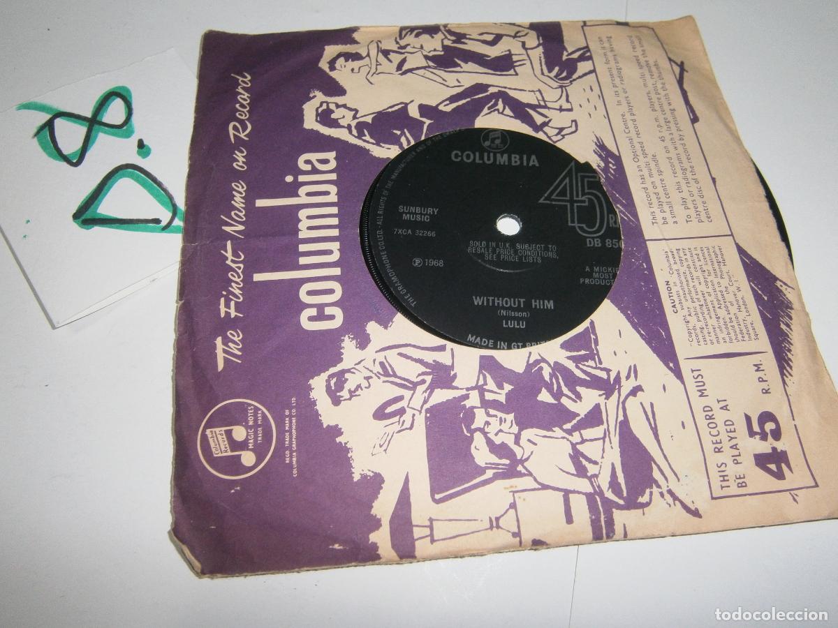 Discos de vinilo: ANTIGUO DISCO SINGLES VINILO - LULU - Foto 1