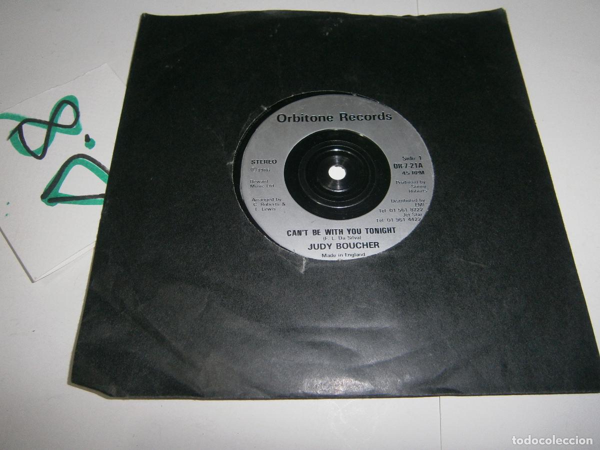 Discos de vinilo: ANTIGUO DISCO SINGLES VINILO - JUDY BOUCHER - Foto 1