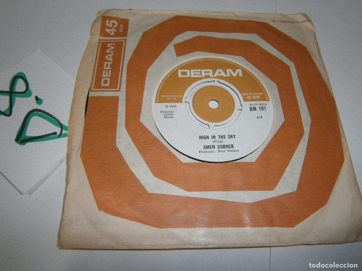 Discos de vinilo: ANTIGUO DISCO SINGLES VINILO - AMEN CORNER - Foto 2