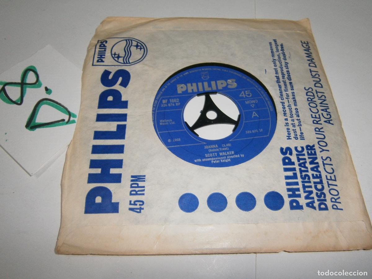 Discos de vinilo: ANTIGUO DISCO SINGLES VINILO - SCOTT WALKER - Foto 2