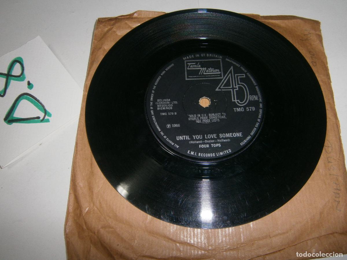 Discos de vinilo: ANTIGUO DISCO SINGLES VINILO - FOUR TOPS - Foto 2