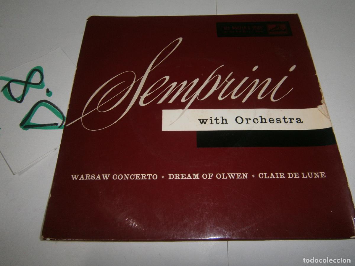 Discos de vinilo: ANTIGUO DISCO SINGLES VINILO - SEMPRINI - Foto 1