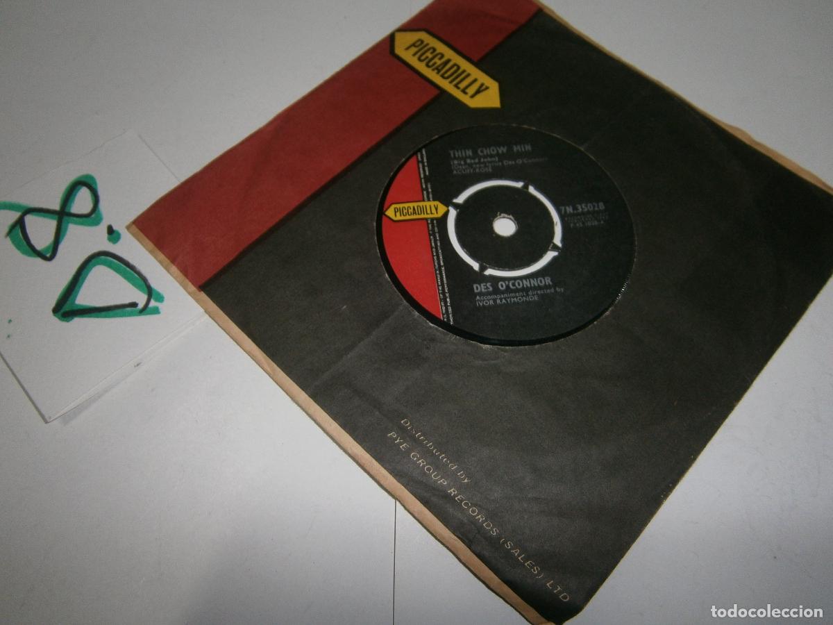 Discos de vinilo: ANTIGUO DISCO SINGLES VINILO - DES O&acute;CONNOR - Foto 2