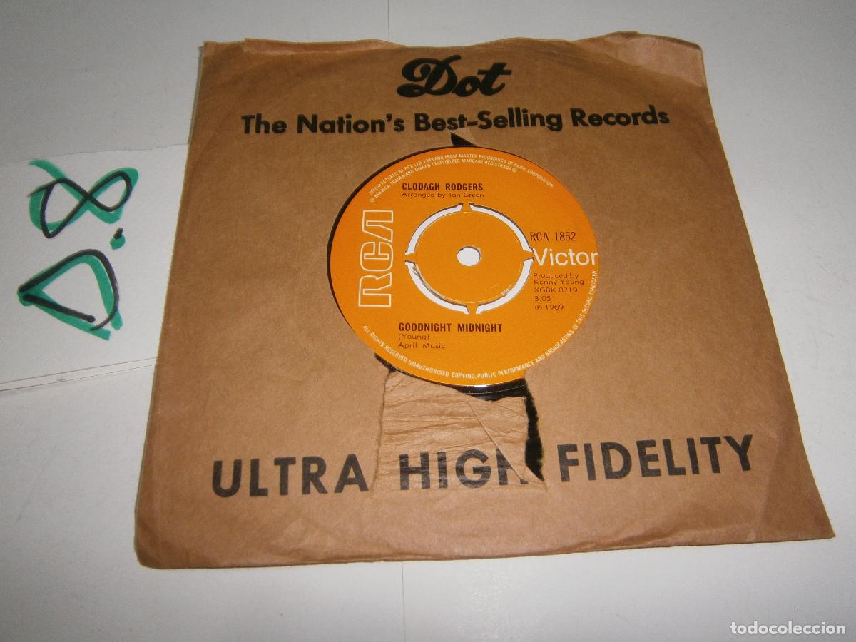 Discos de vinilo: ANTIGUO DISCO SINGLES VINILO - CLODAGH RODGERS - Foto 1