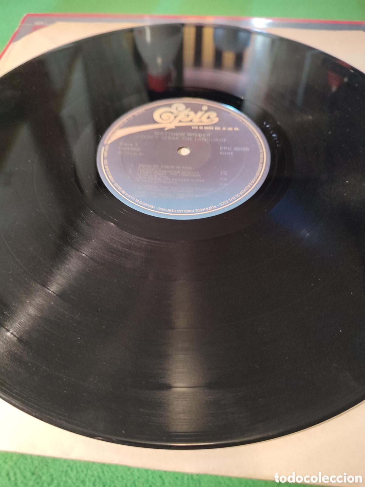 Discos de vinilo: Matthew Wilder - I dont speak the language - Foto 3