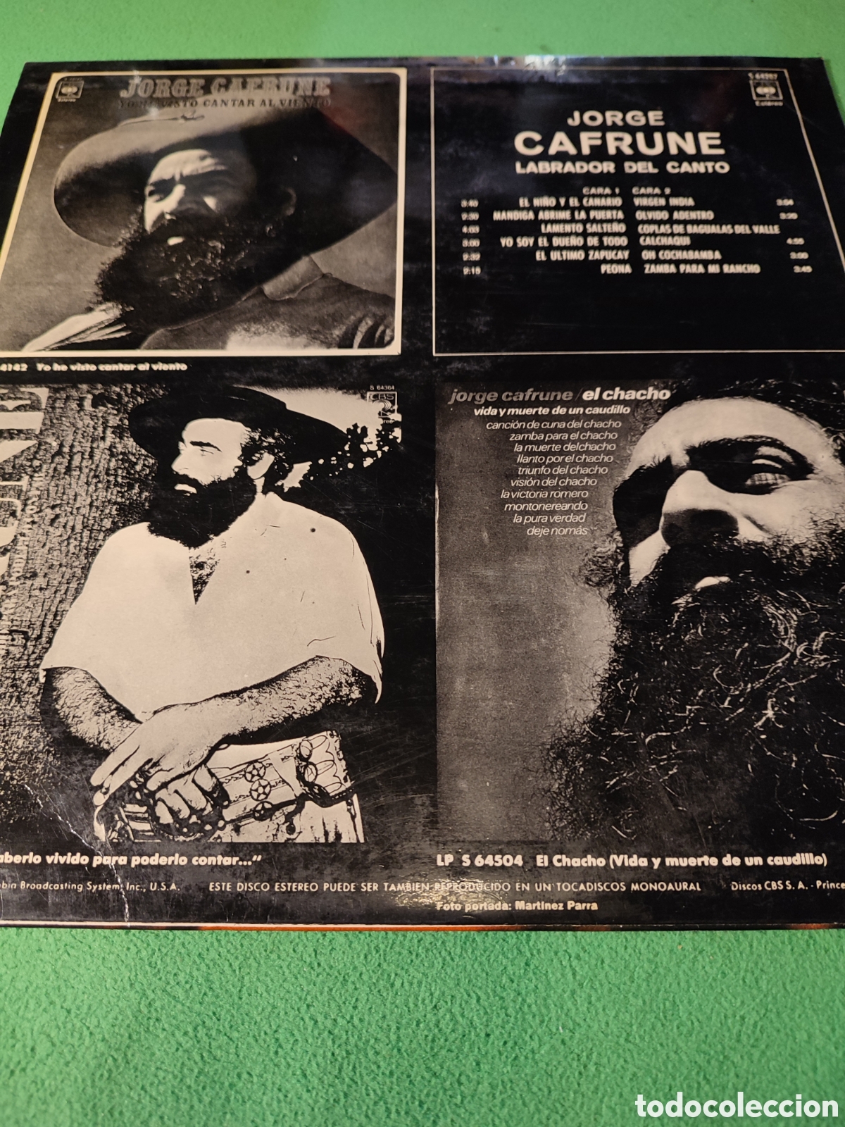 Discos de vinilo: Jorge Cafrune - Labrador del canto - Foto 2