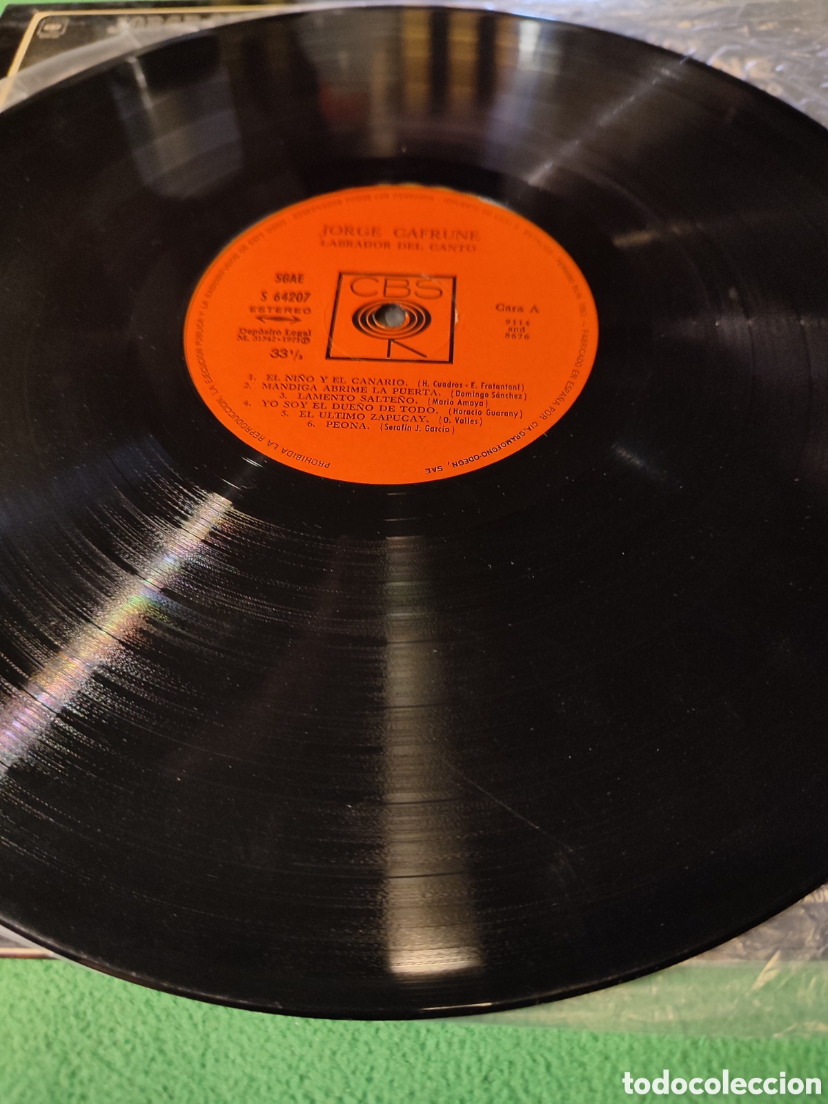 Discos de vinilo: Jorge Cafrune - Labrador del canto - Foto 3
