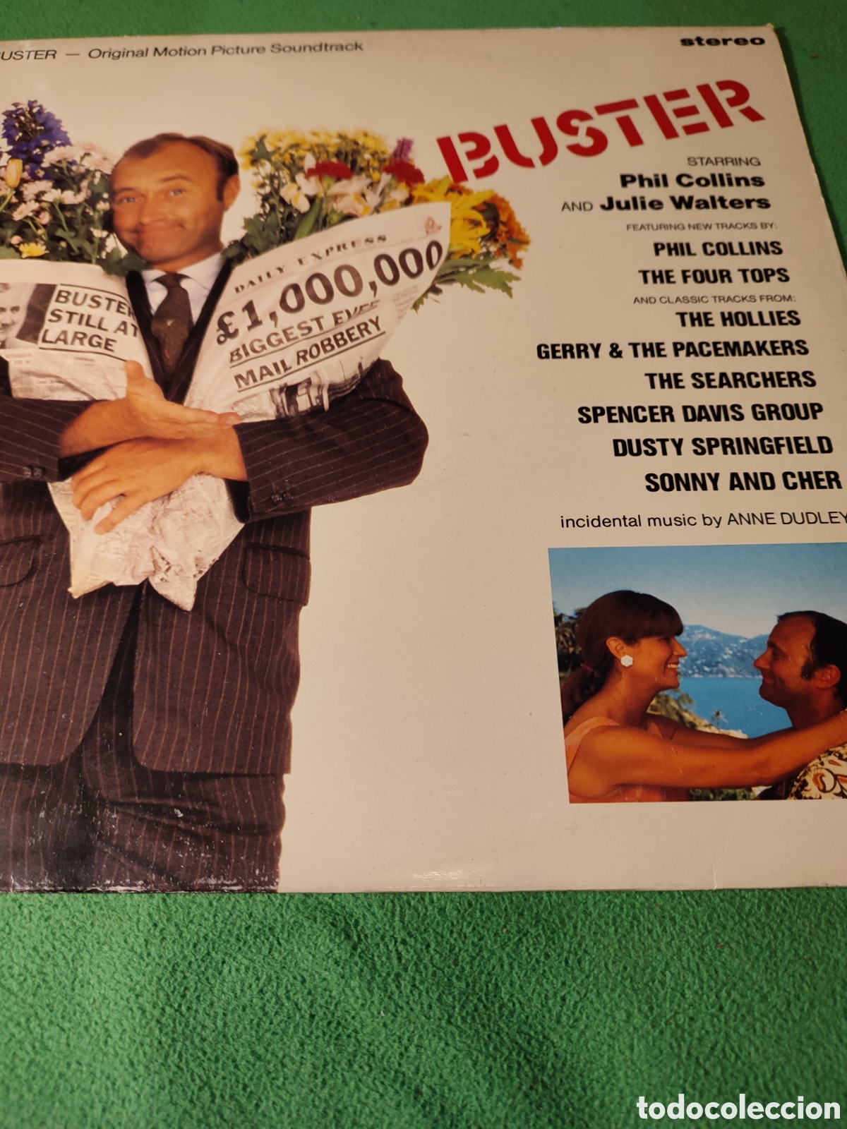 Discos de vinilo: Phil Collins - BSO Buster edici&oacute;n espa&ntilde;ola - Foto 1