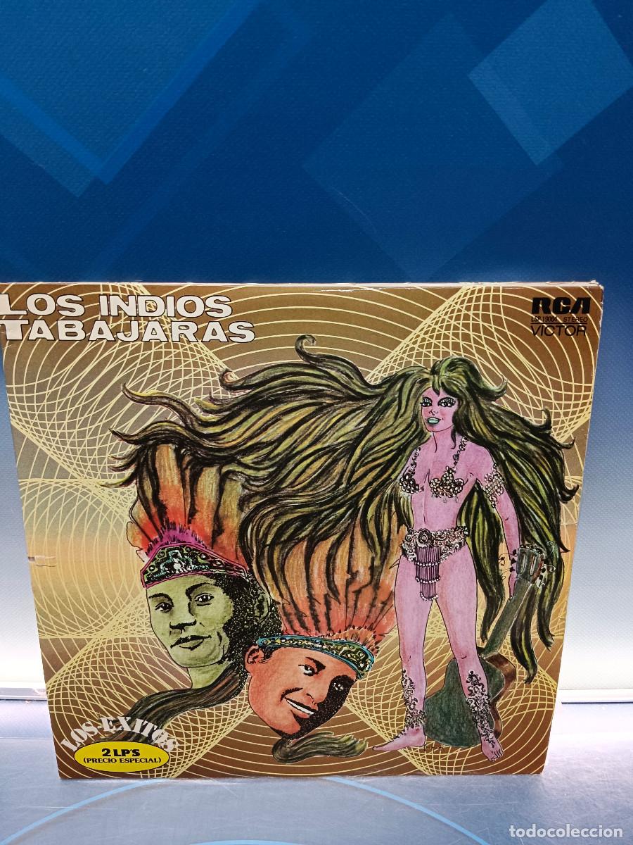 Discos de vinilo: Disco LPx2 vinilo Los Indios Tabajaras &ndash; Los Exitos De Los Indios Tabajaras - 1973, Spain - Foto 1
