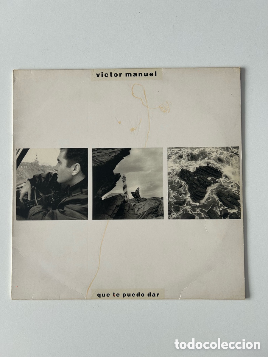Discos de vinilo: Victor Manuel - Que te puedo dar - Foto 1
