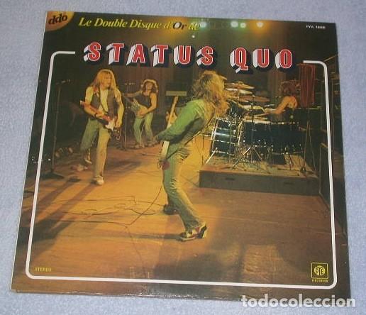 Discos de vinilo: status quo double 33t disque dor EX EX - Foto 1