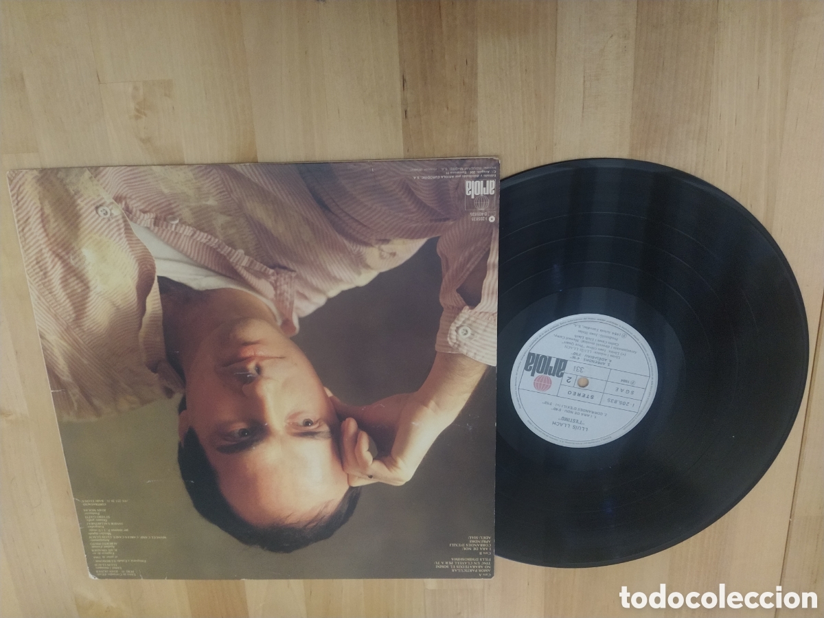 Discos de vinilo: LLUIS LLACH - TESTIMONIO - Foto 2