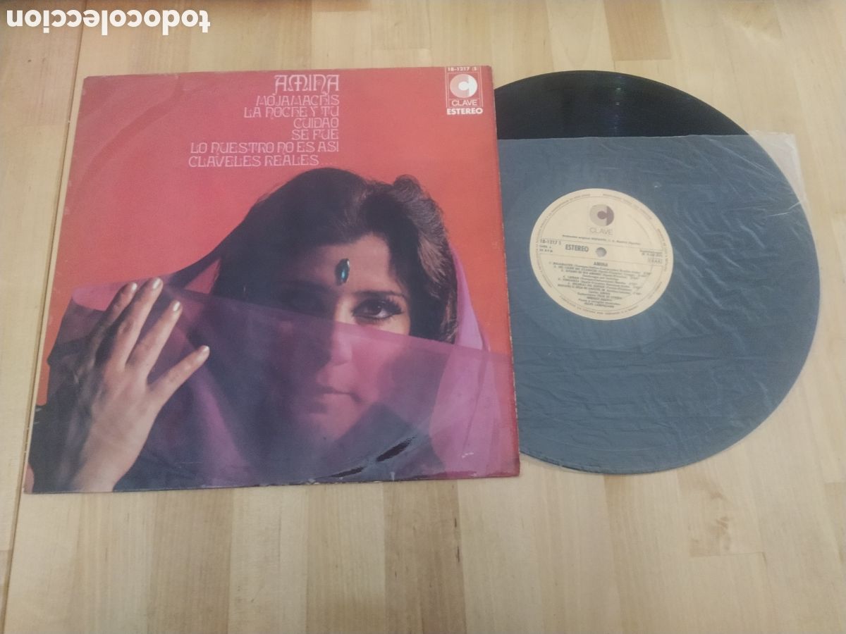 Discos de vinilo: LP AMINA - MOJAMACHIS - Foto 1