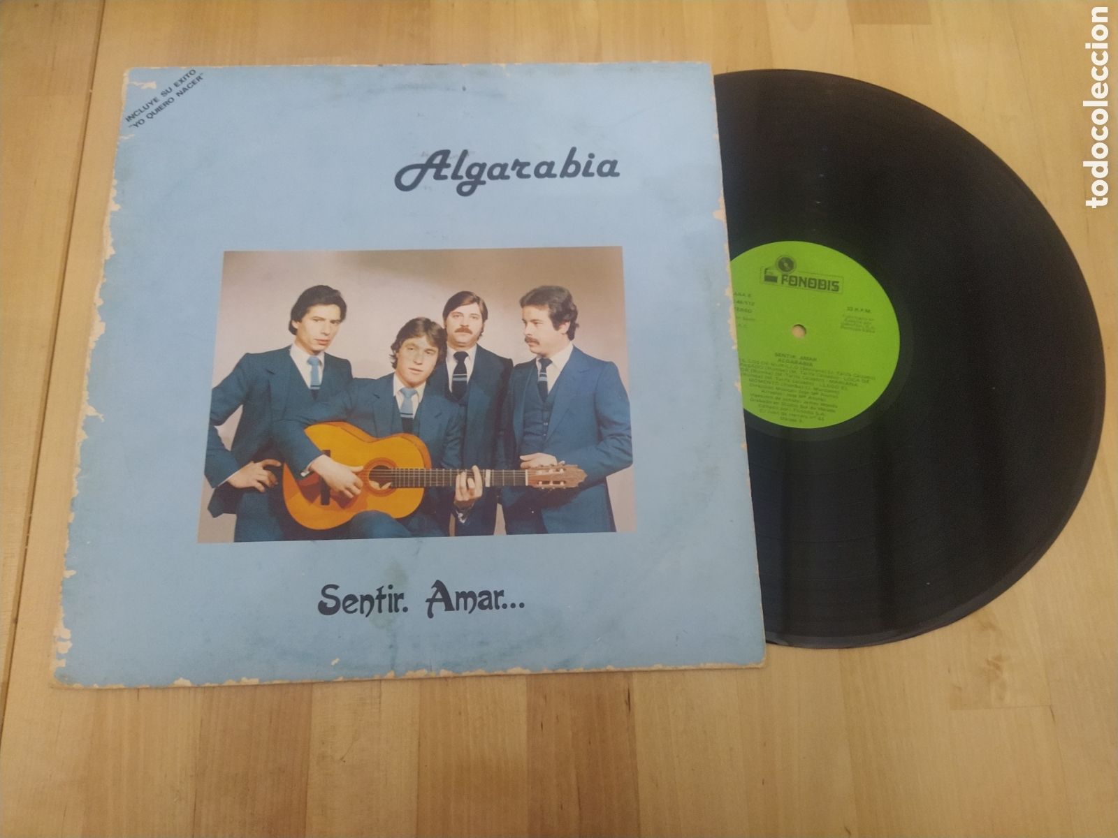 Discos de vinilo: LP ALGARABIA - SENTIR. AMAR... - Foto 1