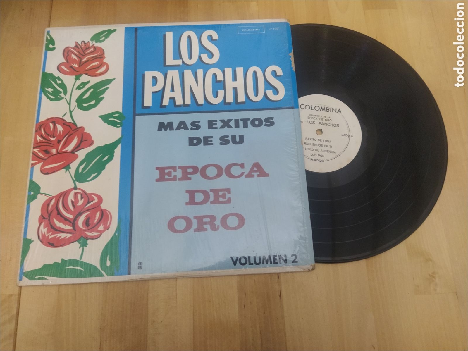 Disques de vinyle: LP LOS PANCHOS - MAS &Eacute;XITOS DE SU EPOCA DE ORO VOLUMEN II