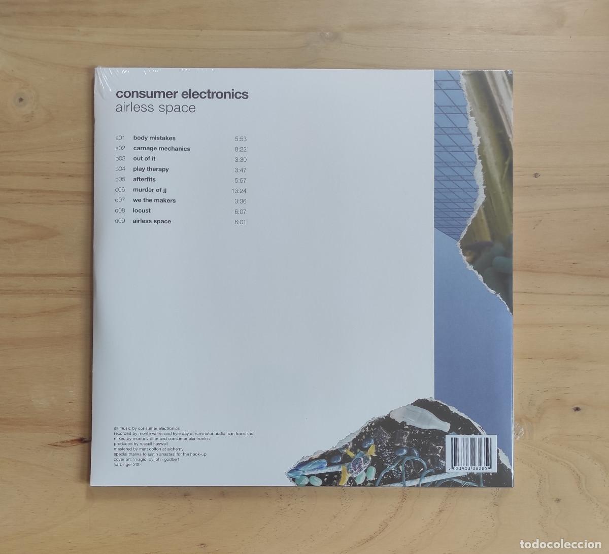 Discos de vinilo: Consumer Electronics - Airless Space (2019) 2LP Nuevo - Foto 2