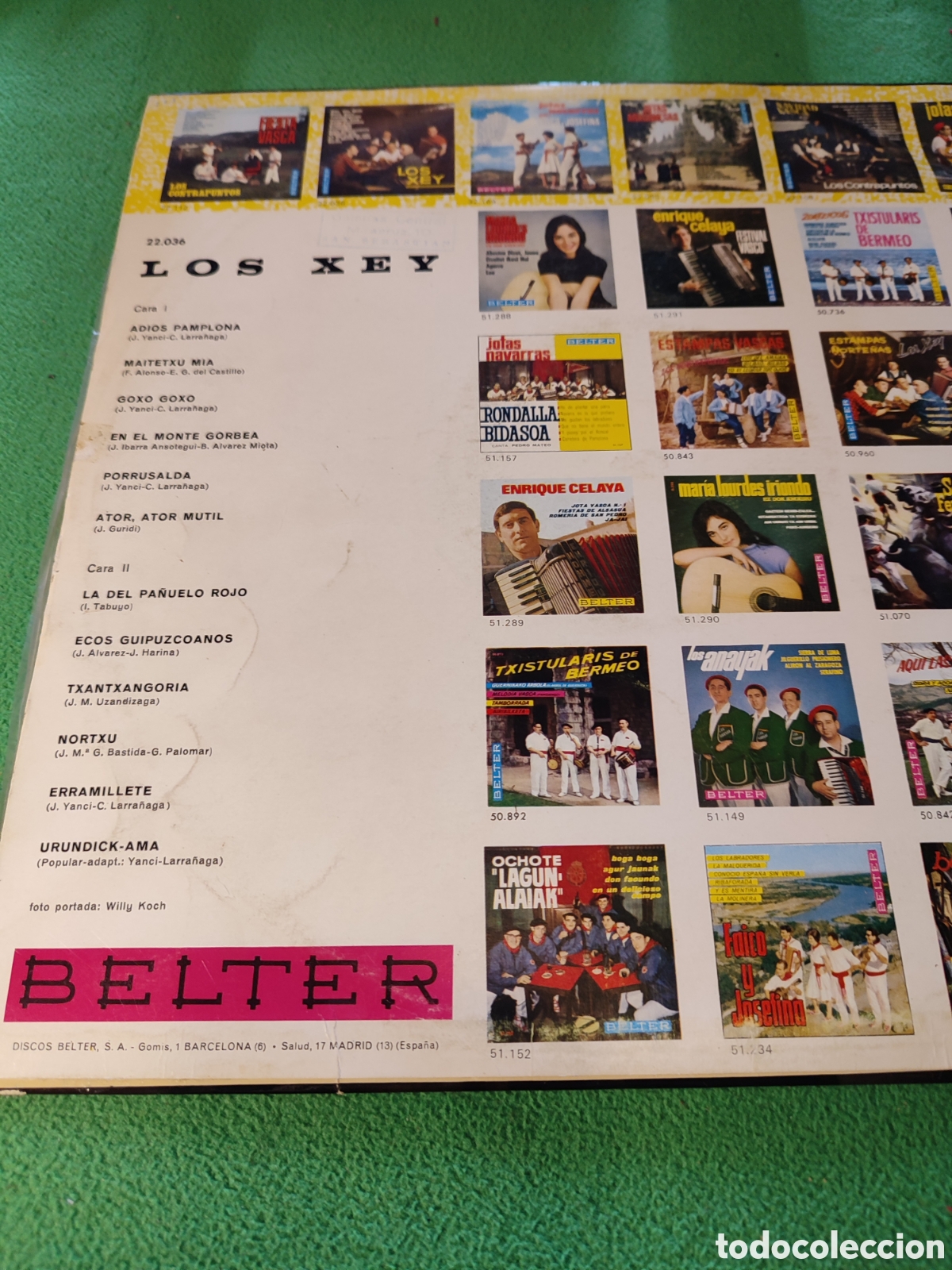 Discos de vinilo: Los Xey - Los Xey edici&oacute;n original 1966 - Foto 2