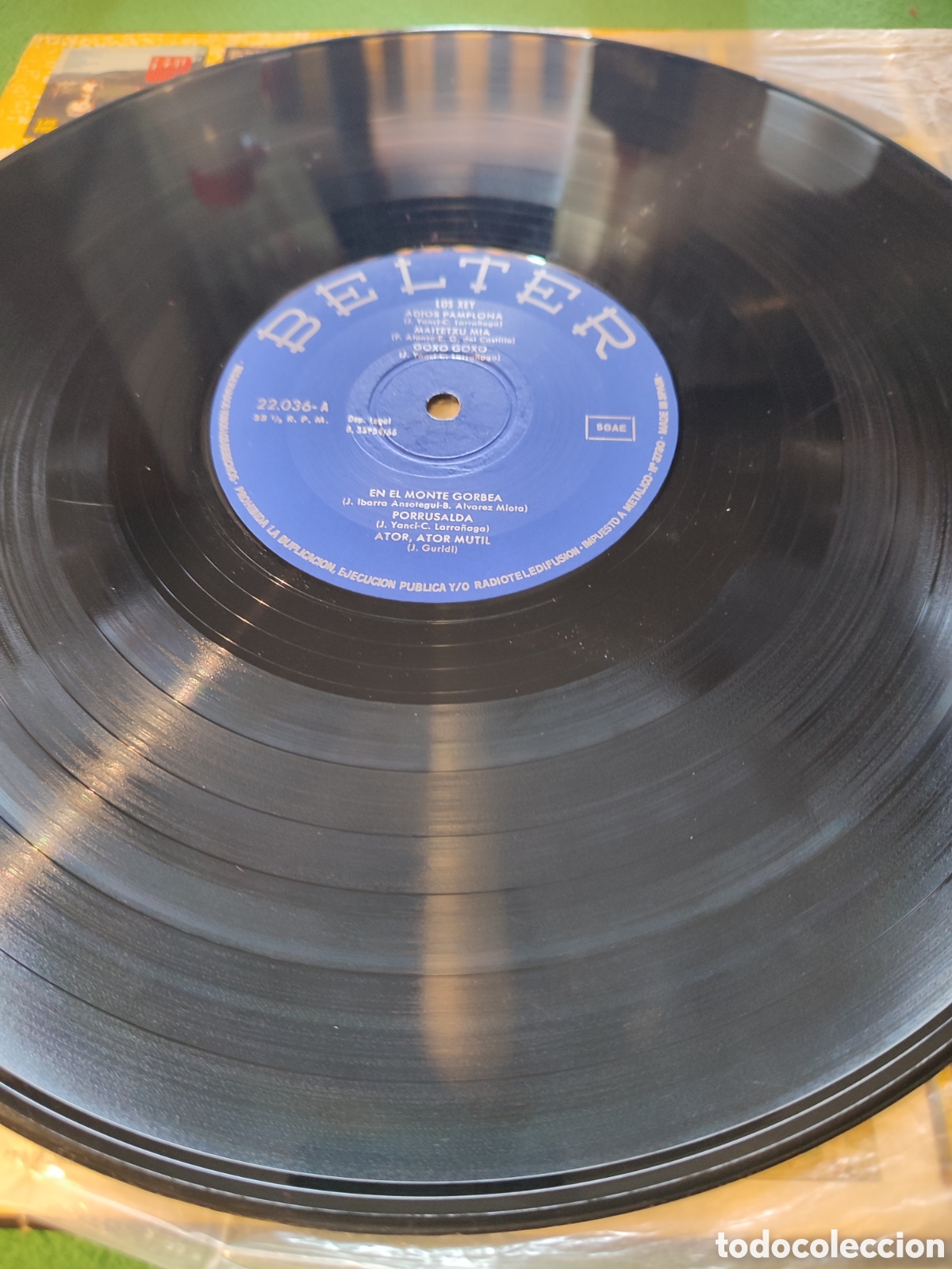 Discos de vinilo: Los Xey - Los Xey edici&oacute;n original 1966 - Foto 3
