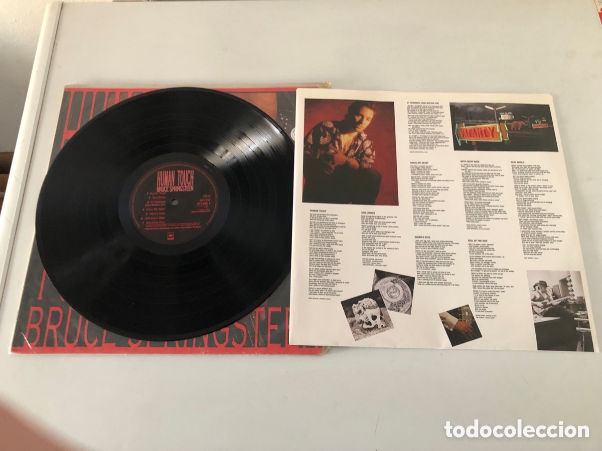 Discos de vinilo: Human Touch Bruce Springteen Lp 1992 - Foto 2