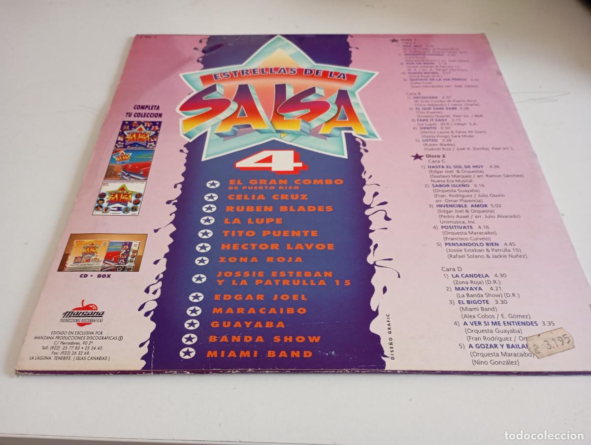 Discos de vinilo: Estrellas de la salsa 4 - 2 lp - Foto 2
