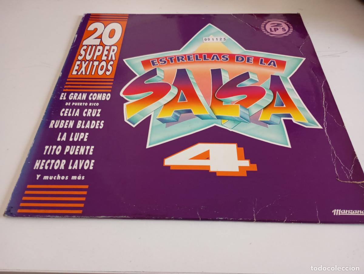 Discos de vinilo: Estrellas de la salsa 4 - 2 lp - Foto 1