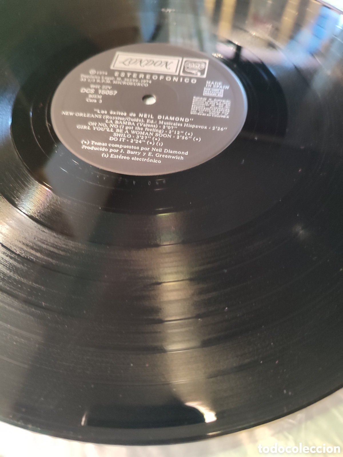 Discos de vinilo: Neil Diamond - &Eacute;xitos edici&oacute;n espa&ntilde;ola del a&ntilde;o 1974 - Foto 5