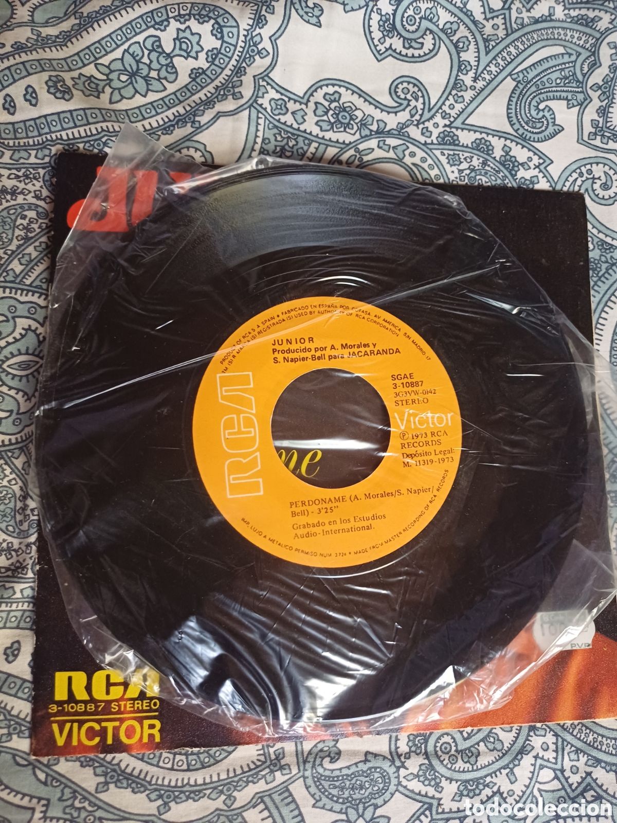 Discos de vinilo: Junior - Perdoname The Snake - single vinilo - Foto 3