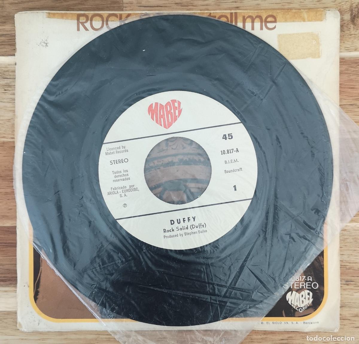 Discos de vinilo: CD SINGLE - DUFFY / ROCK SOLID - Mabel Records 1972 - Foto 3