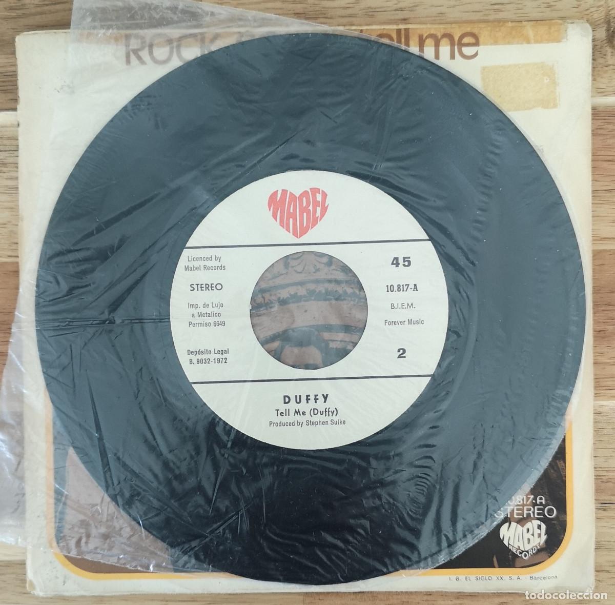 Discos de vinilo: CD SINGLE - DUFFY / ROCK SOLID - Mabel Records 1972 - Foto 4