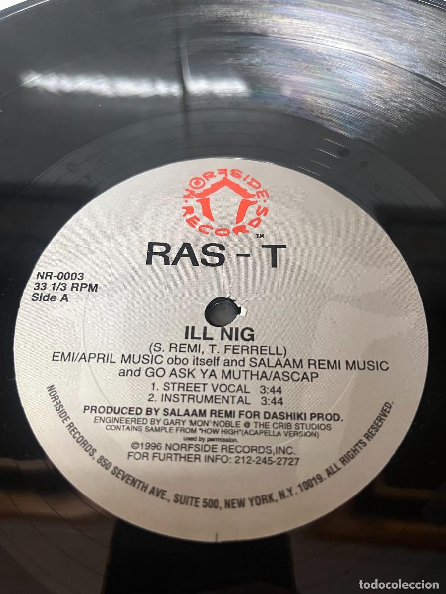 Discos de vinilo: Ras-T &lrm;&ndash; Ill Nig maxi - Foto 3