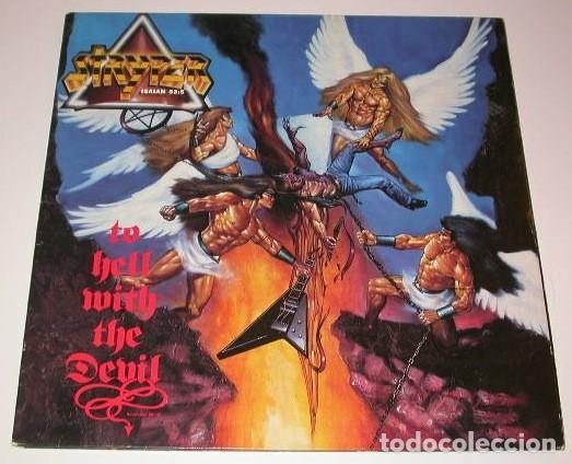 Discos de vinilo: stryper 33t to hell with the devil (germany 1986 enigma) EX EX - Foto 1