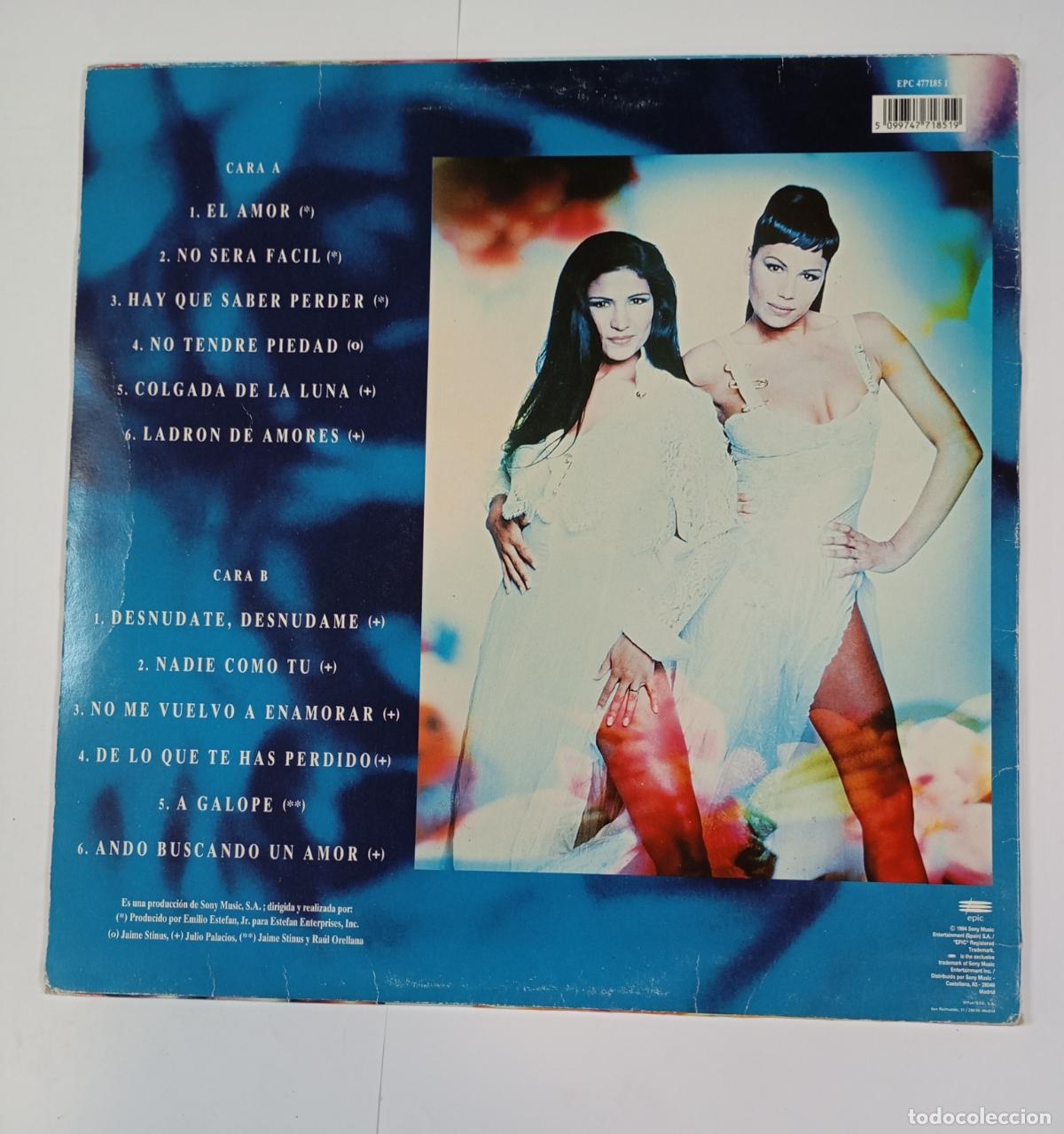 Discos de vinilo: AZ&Uacute;CAR MORENO. EL AMOR. LP. TDKLP13 - Foto 2