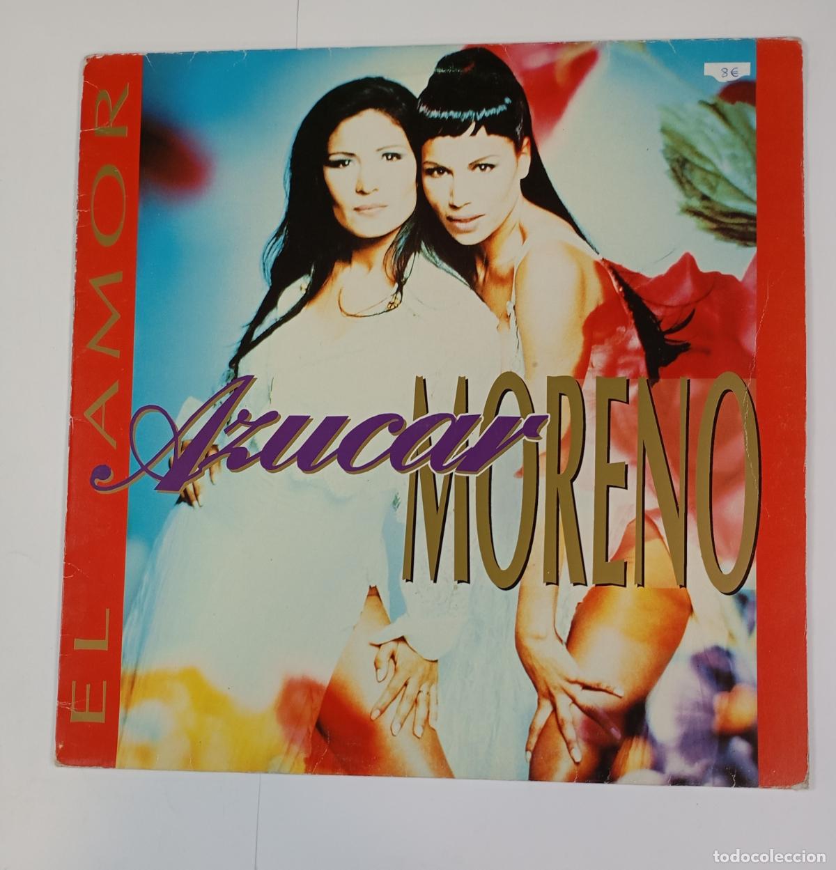 Discos de vinilo: AZ&Uacute;CAR MORENO. EL AMOR. LP. TDKLP13 - Foto 1