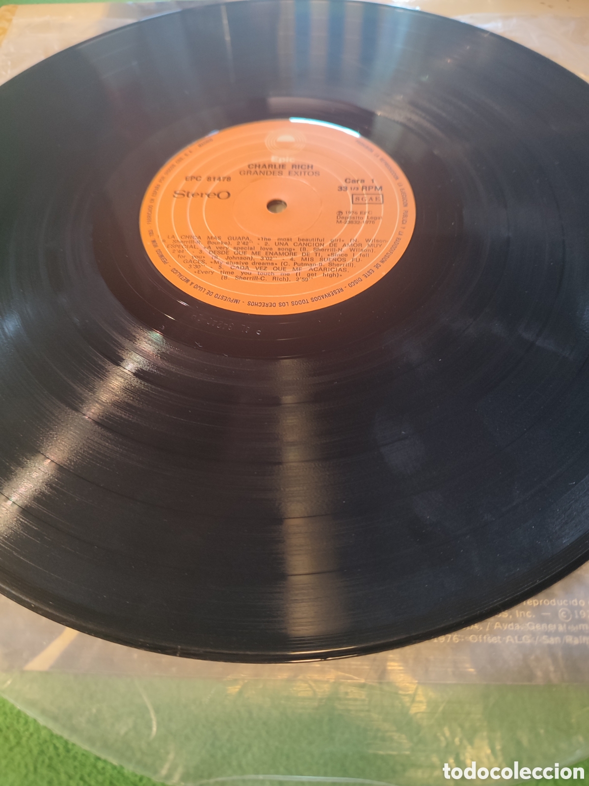 Discos de vinilo: Charlie Rich - Grandes &eacute;xitos edici&oacute;n 1976 - Foto 3