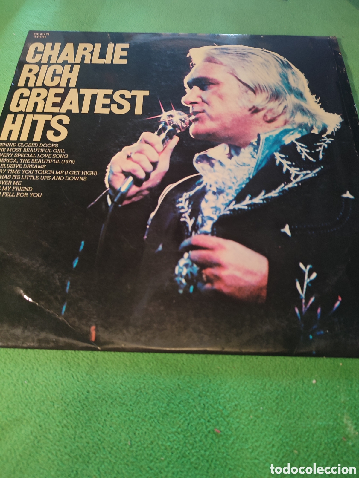Discos de vinilo: Charlie Rich - Grandes &eacute;xitos edici&oacute;n 1976 - Foto 1